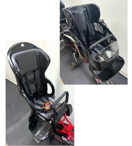 関東全域送料無料　業界最長12ヶ月保証　電動自転車　ブリヂストン　アンジェリーノ　20インチ 8.7ah パワフル　赤色