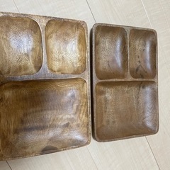 木製プレート 2枚セット