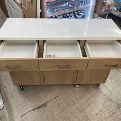 【愛品館 江戸川店】NITORI（ニトリ）キッチンカウンター ID:159-019305-007の画像