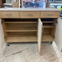 【愛品館 江戸川店】NITORI（ニトリ）キッチンカウンター ID:159-019305-007の画像