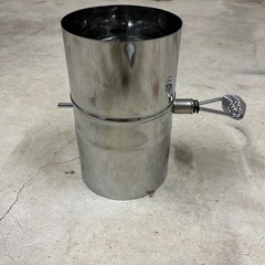 ステンレス煙突　ダンパー　煙突径サイズφ106 の画像