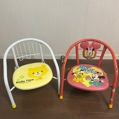 椅子　幼児用　2脚　無料　再投稿