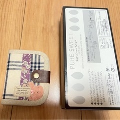 処分❗️未使用❗️ハンドメイド　財布　小銭入れ　カード入れの画像