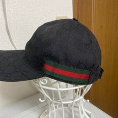 GUCCI キャップ GGキャンバス シェリーライン ベースボールキャップ