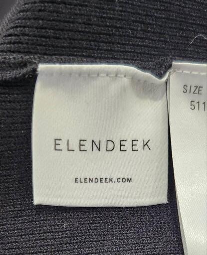 楽天市場】ELENDEEK エレンディーク（ワンピース｜レディース ★【ELENDEEK/エレンディーク】未使用品  ニットワンピース  前スリット入り  Mサイズ  北九州店舗店頭販売のみ