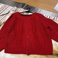 決まりました！　ロペピクニック　ゆったりサイズ赤ニットの画像