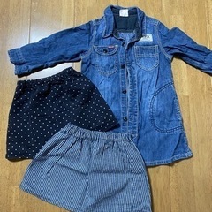 子供用スカートとワンピース 90-95 