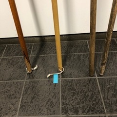 モップハンドル　4本の画像