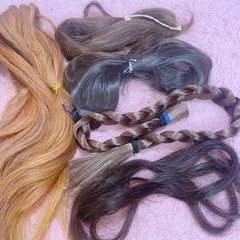 最高級人毛 エクステ 💇‍♀️ まとめ売り 処分 お買い得 の画像