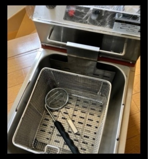 【使用1回】KIPROSTAR業務用電気フライヤー油量9L/箱あり