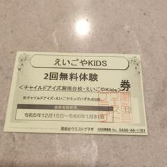 【決まりました】チャイルドアイズ湘南台校 えいごやkids ２回...