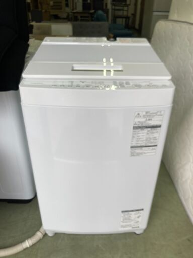 【リサイクルショップ　ピカソ　小松原】★分解洗浄済み★ 東芝 TOSHIBA 7kg洗濯機 ZABOON 2017年製 AW-7D6★5176★