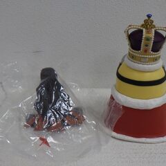 10580A 【フィギュアまとめ】 鬼滅の刃 竈門禰豆子 袋未開封と中古品 ミニオン 王冠 USED品 おまとめ2点セット お得品の画像