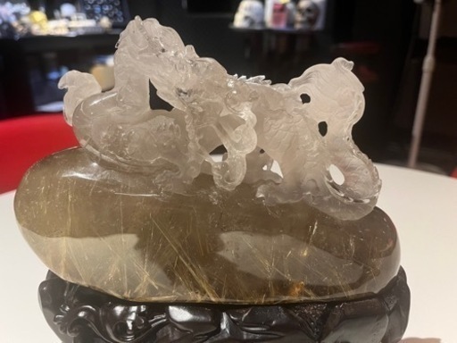(希少)ルチルクォーツ装飾品