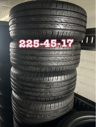 225/45/17 (4本) タイヤ+交換、アマントレーディング株式会社、愛知県大府市