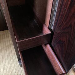 昭和レトロ 鏡台 ドレッサー 宮崎家具 中野区南台でお渡しの画像