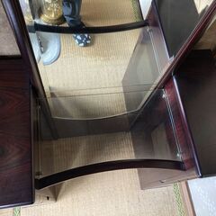 昭和レトロ 鏡台 ドレッサー 宮崎家具 中野区南台でお渡しの画像
