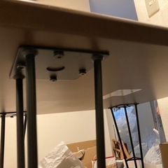 ニトリ ダイニングテーブル Nクーボ70 ブロードウェイ入り口近くのミスド付近でお渡しの画像