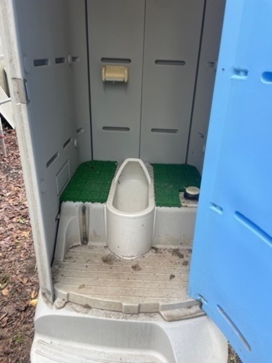 値下げ　仮設トイレ(汲取済み)