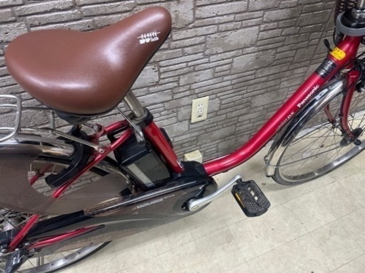 クリスマスSALE?東京23区配達無料?? 新基準　Panasonic パナソニック　ビビDX  6.6Ah電動自転車☆中古☆パナ 5
