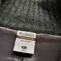 Columbia★コロンビア オスクーロセーターOscuro ジップアップジャケット ウール TITANIUM グレー Lの画像