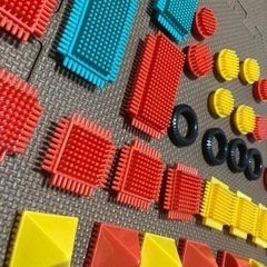 ペタペタブロック60ピースの画像