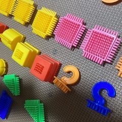 ペタペタブロック60ピースの画像