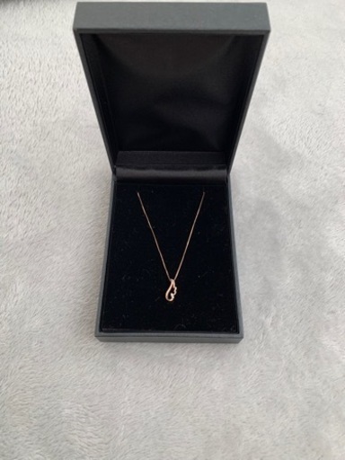 【新品】ピンクゴールド 天使の羽モチーフネックレス