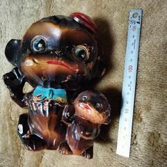 年代もの！ 古い陶器製 貯金箱