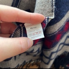 大判ストールの画像