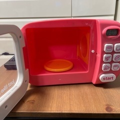 電子レンジのおもちゃの画像