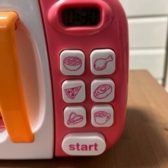 電子レンジのおもちゃの画像