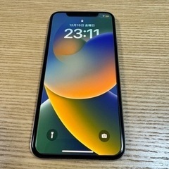 ※値下げしました　箱・充電器等付属品全てあり iPhone XS 64GB シルバー　美品　SIMフリー　　初期状態　　　　　　　30000円→27000円の画像