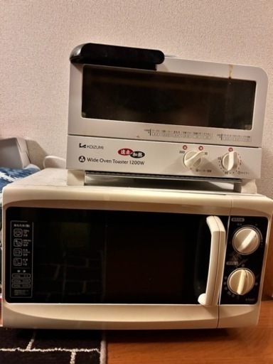 電子レンジ\u0026オーブントースター