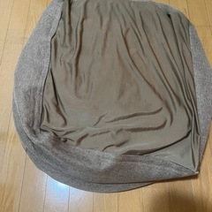 ニトリ　ビーズクッション(ブラウンカバー付)