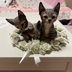 猫の置物