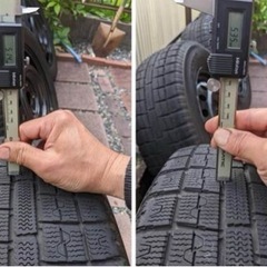 引渡し予定あり　15インチ 鉄チン ホイール ＋ 国産 TOYOスタッドレスタイヤ スチールホイールの4本セットの画像