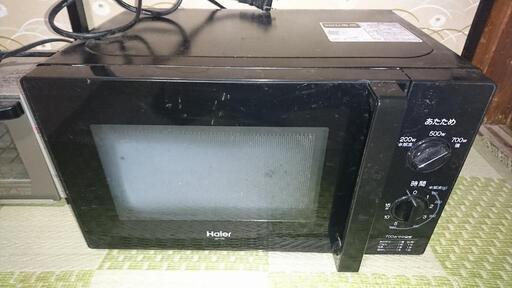 まだ取引可能です☆2019年製 Haier 電子レンジ jm-17h-50☆