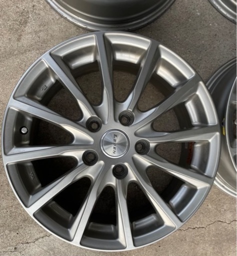 社外16インチアルミホイール　114.3×6.5J   4本セット