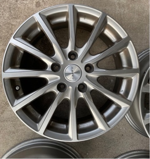 社外16インチアルミホイール　114.3×6.5J   4本セット