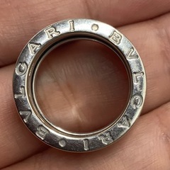 BVLGARI ブルガリ　ビーゼロワン　ホワイトゴールド　9.2g 3バンドリングの画像