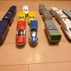 プラレール車両（傷、汚れあり）の画像