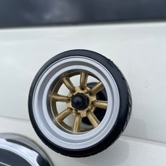 取り引き中！ワタナベ　シルバーゴールド　リアワイパーキャップ