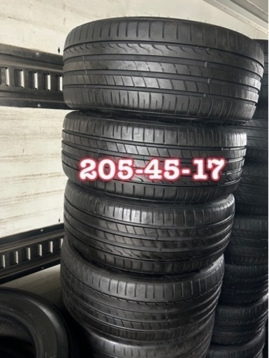 (4本) 205/45/17 + 交換、コミコミ、愛知県大府市、アマントレーディング株式会社