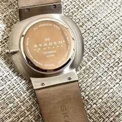 [美品/稼働品]スカーゲン SKAGEN Denmark /SKW6024/リストウォッチ/デイト/ラウンドフェイス/腕時計の画像