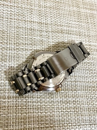 [希少:美品/稼働品]BULOVA ブローバ Marine Star/100M/ガンメタ/デイト/逆回転防止ベゼル/腕時計