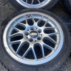 ベンツ　フォルクスワーゲン　BBS  スタッドレスの画像