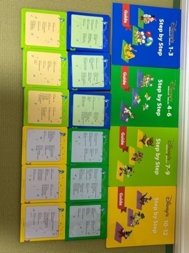 〈お話し中〉2012年購入 ステップバイステップ　旧子役　字幕あり　DVD24枚　メインプログラム　ディズニー英語システム　DWE　Disney　ワールドファミリー　中古