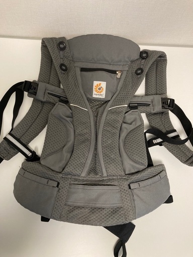 エルゴ　抱っこ紐　オムニブリーズ　グレー