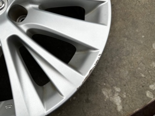 TOYOTA 20系後期型ヴェルファイア　純正ホイール　18インチ　シルバー